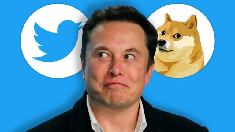 Лого твиттера сменили на сутки для пампа Dogecoin